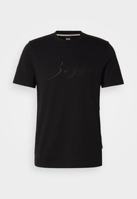 THOMPSON - Printtipaita - black