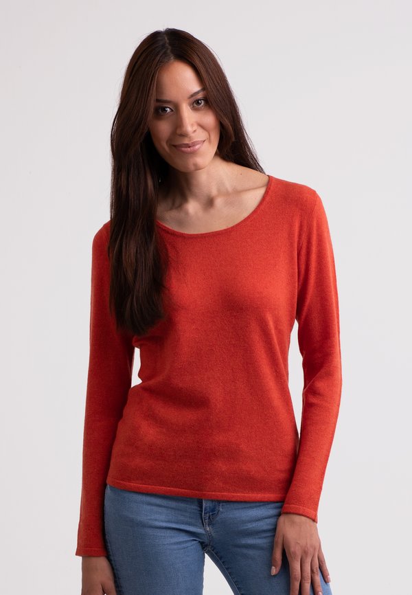 Strickpullover - siena gelb