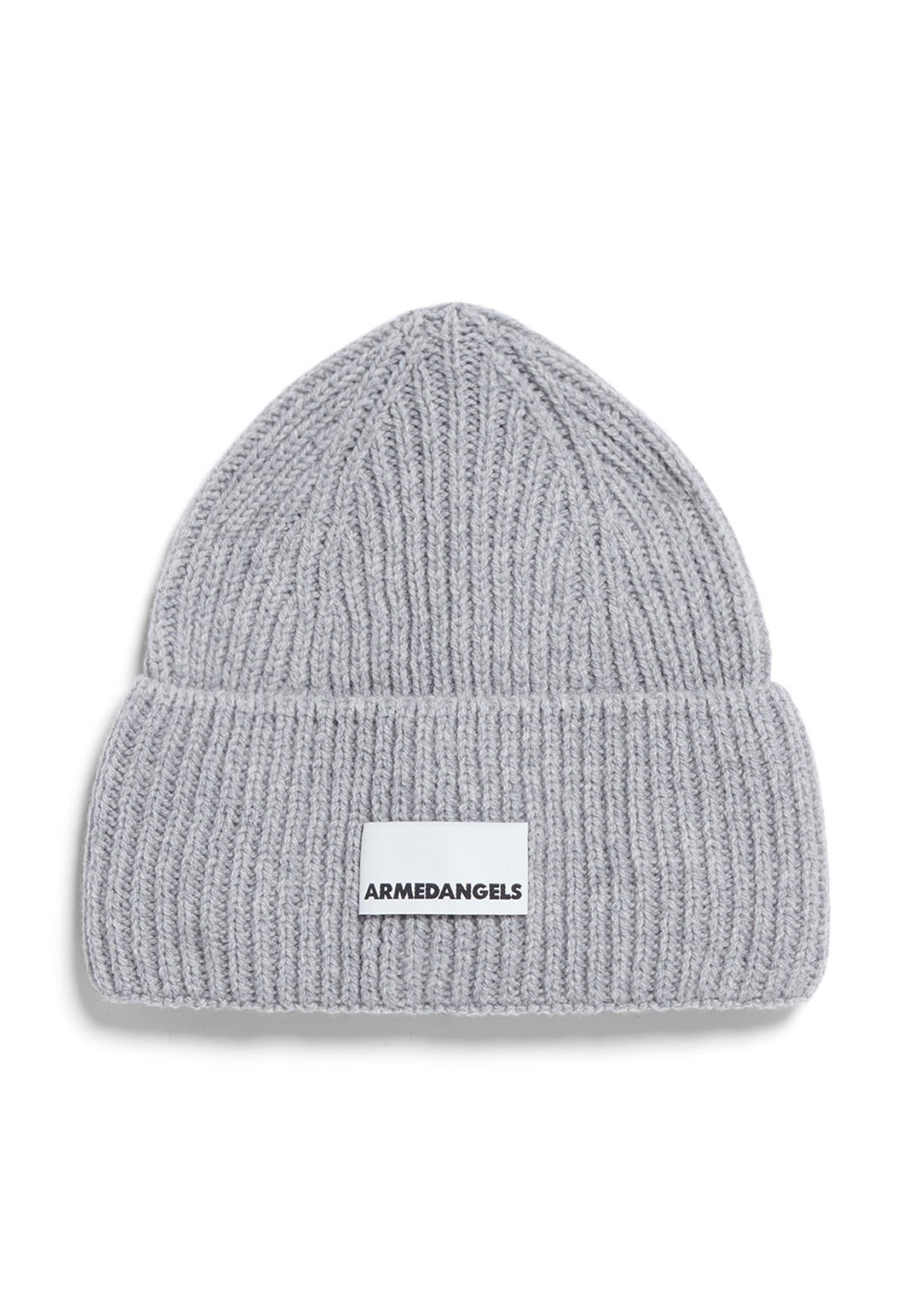 ARMEDANGELS LELEAA - Beanie - silver melange/light grey - Zalando