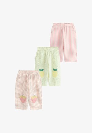 Next, REGULAR FIT - BARREL TROUSERS 3 PACK . - Bukser - yellow
