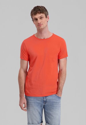 TIMEZONE, RIPPED - T-Shirt basic - hot coral
