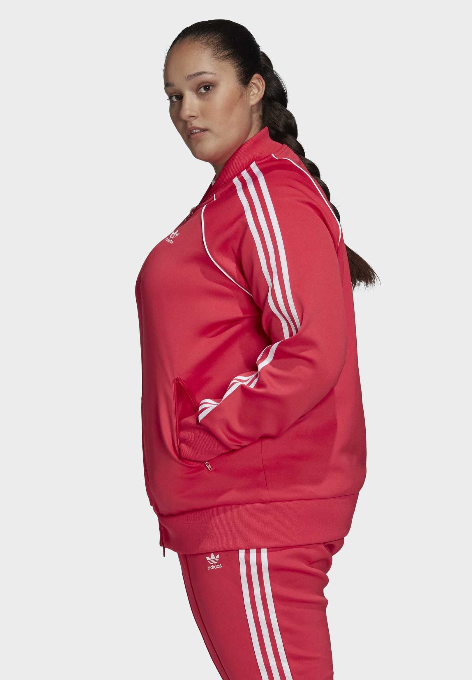 adidas Originals PRIMEBLUE SST TRACK - Trainingsvest - pink/donkerroze -  Zalando.nl