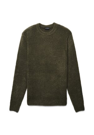 Strickpullover - verde militare
