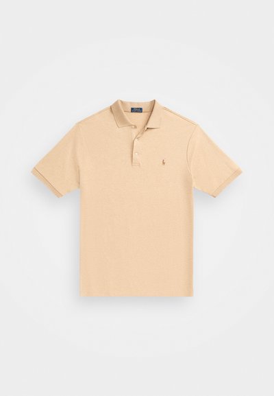 Polo Ralph Lauren Big & Tall SOFT COTTON POLO SHIRT - Bluză polo - classic camel heather