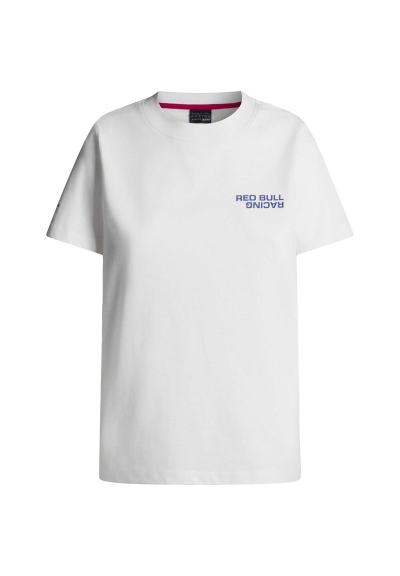 Red Bull Racing x Pepe Jeans W REFLECT LOGO TEE - T-shirt - bas - white ...