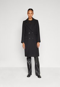 ONLY ONLMONIKA COAT  - Klasický kabát - black