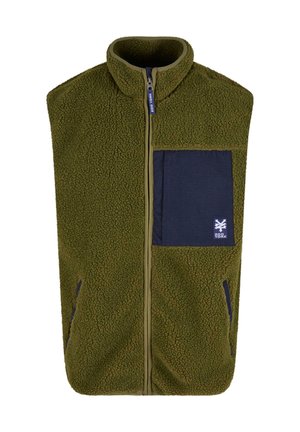 ZOO YORK SHERPA - Veste sans manches - olive