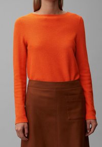 Marc O'Polo Stickad tröja - orange
