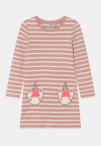 happy girls Jersey dress - dusty rose