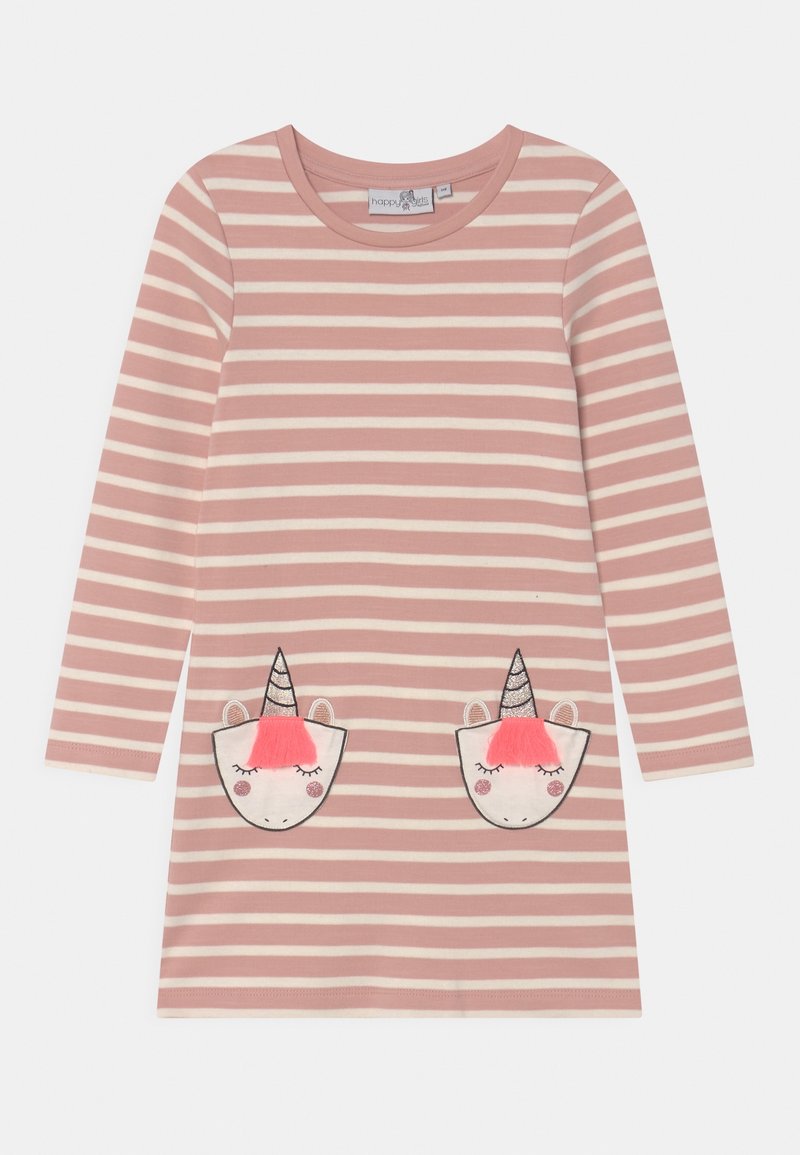 happy girls Jersey dress - dusty rose