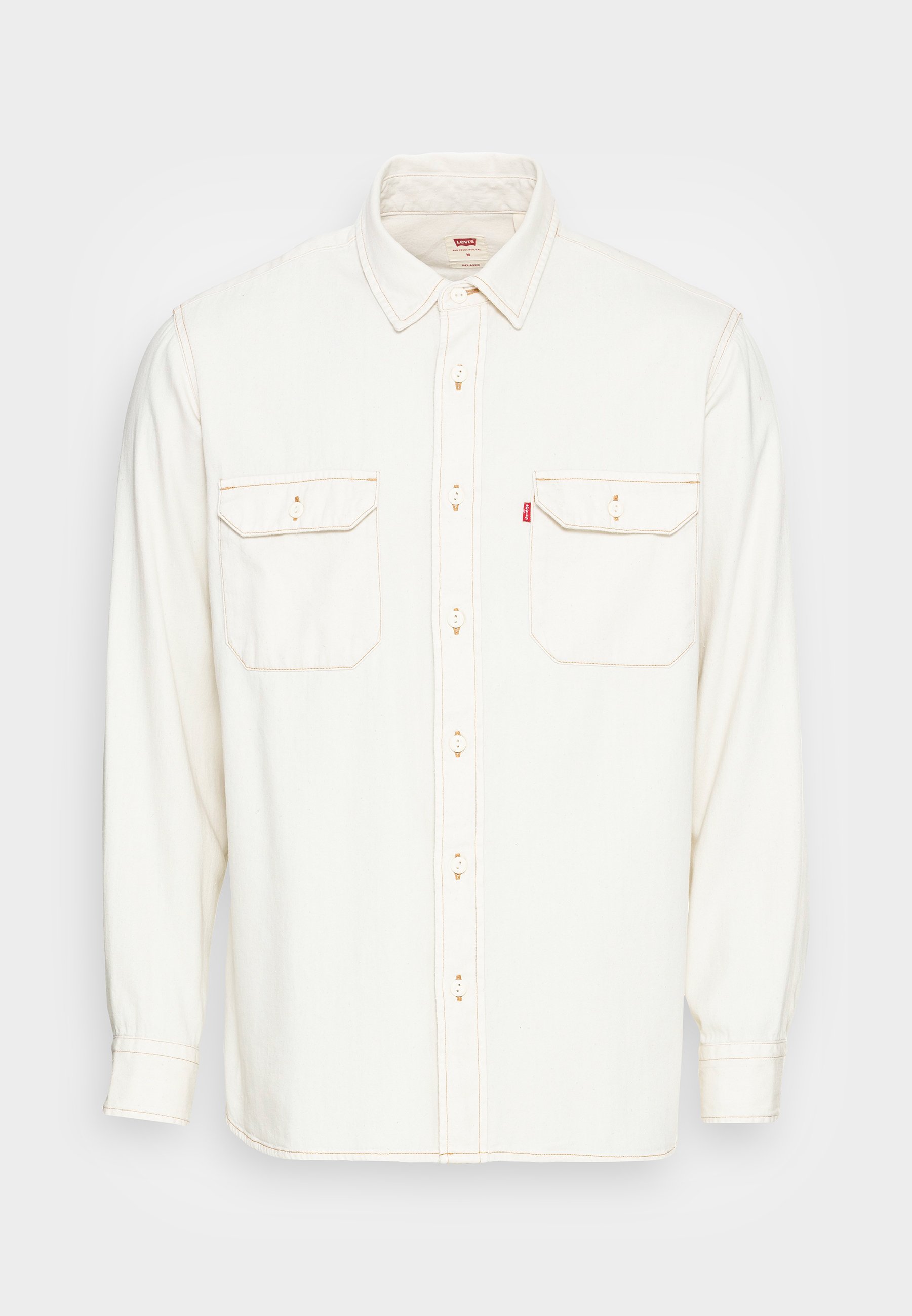 Levi's® CLASSIC WORKER - Shirt - ecru/off-white - Zalando.co.uk