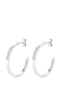 Elli SPARKLING ELEGANCE - MIT KRISTALLEN VON SWAROVSKI® - Ohrringe - silberfarben