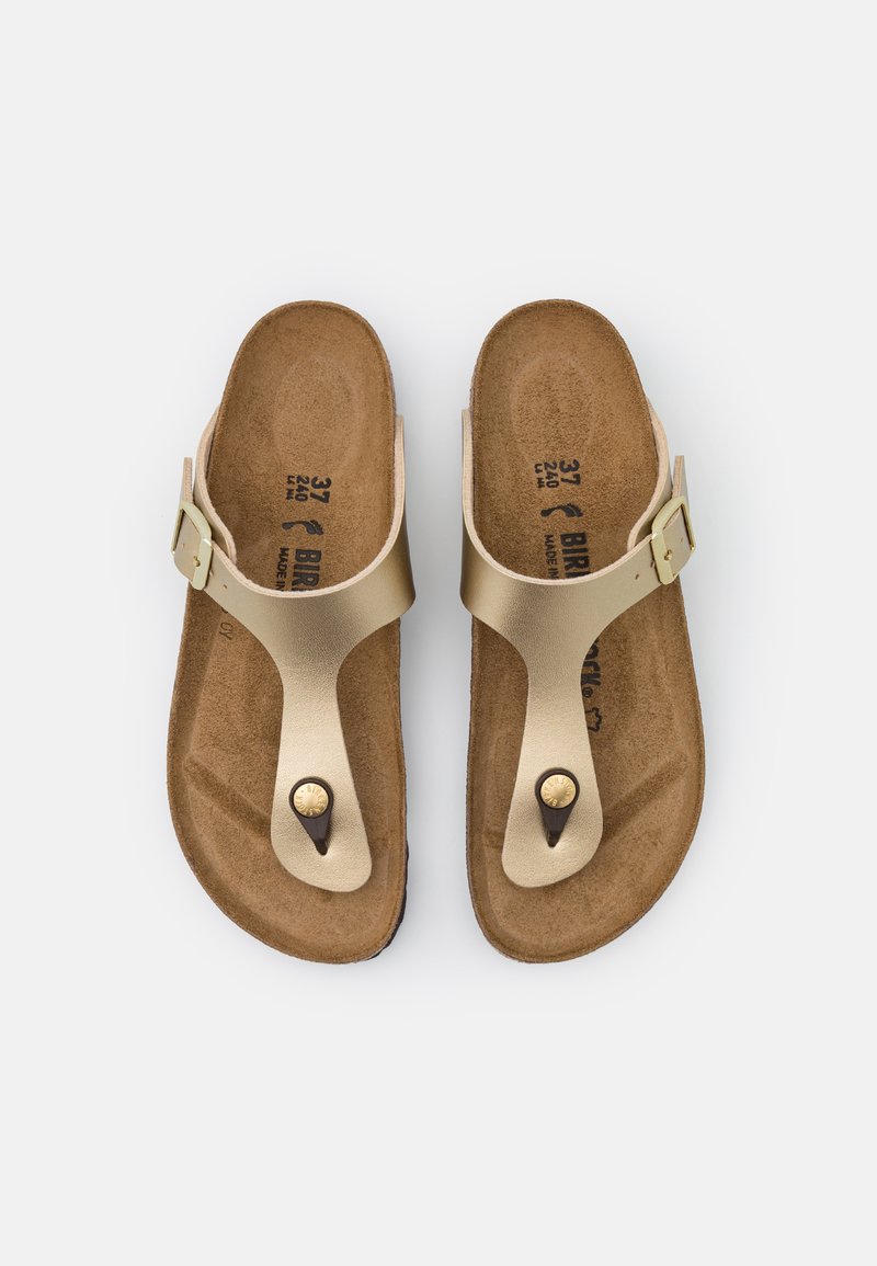 Doré Sandale Birkenstock Femme Soldes Birkenstock GIZEH NARROW - Main Image