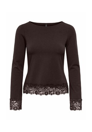 ONLLIVE - T-shirt à manches longues - chocolate torte