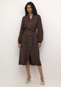 Kaffe ELLEN - Shirt dress - java cc