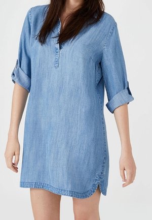 Jeansklänning - light-blue denim