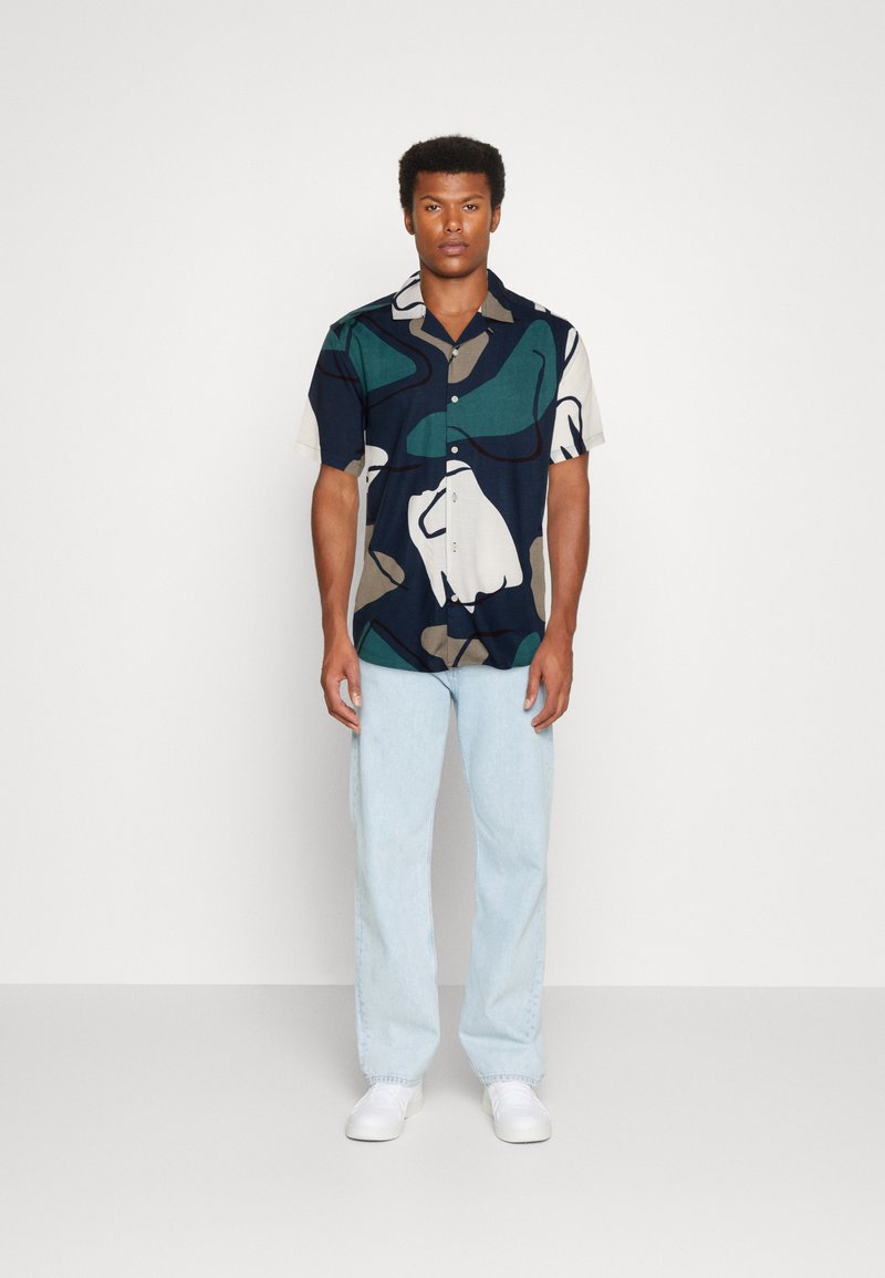 Camisa Jack Jones Ierre Detalle Slub Ls Blanca - Camisas De Hombre