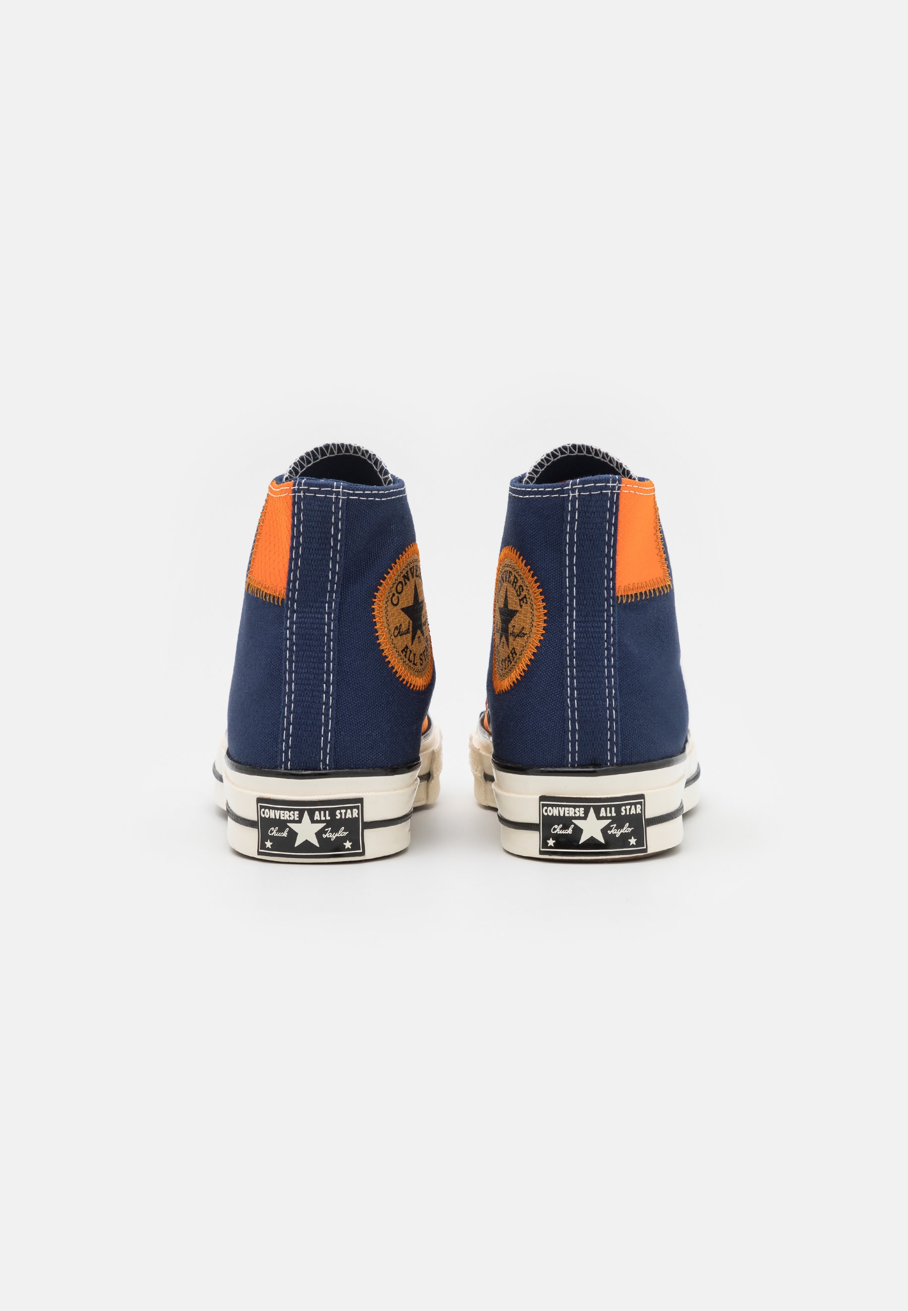 converse bleu orange