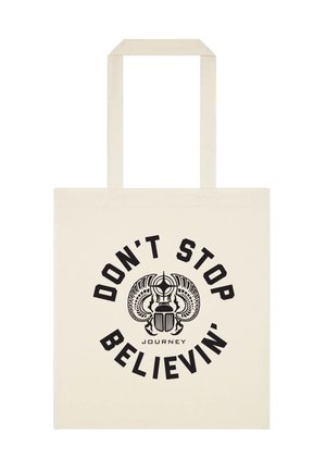 ROCK BAND DON’T STOP BELIEVIN' GRAPHIC - Shopper - natural