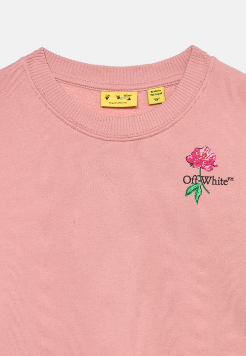 Off-White DIAG FLOWER CREW NECK UNISEX - Sweatshirt - blush — foto 3