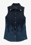 SLEEVELESS SHIRT - Hemdbluse - rinse