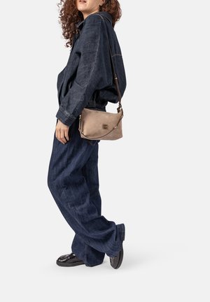 CLIO, CHARLY MINI SUEDE - Sac à main - taupe