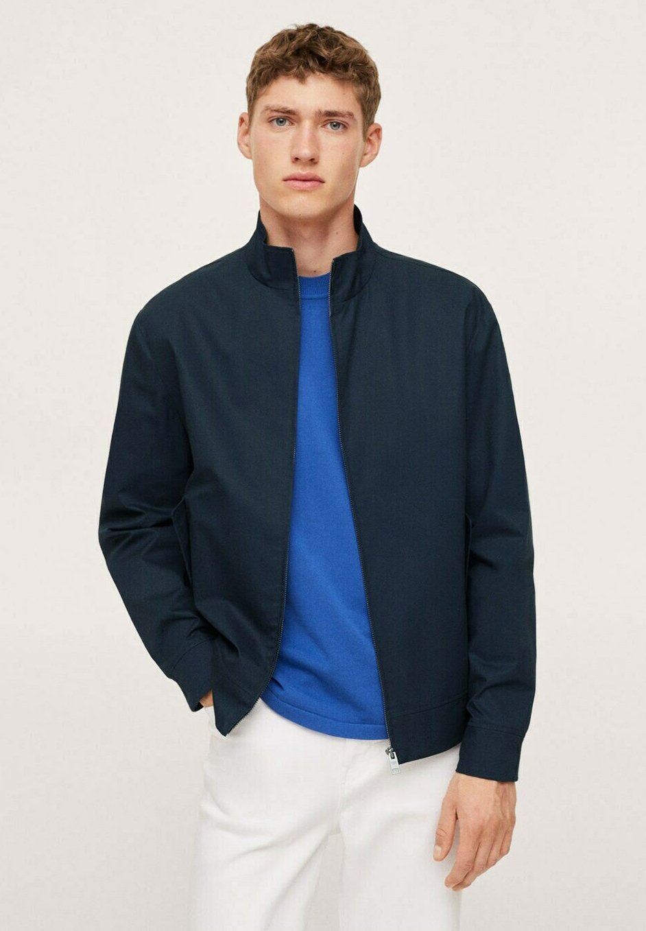 Mango Jas - bleu marine foncé/koningsblauw - Zalando.nl