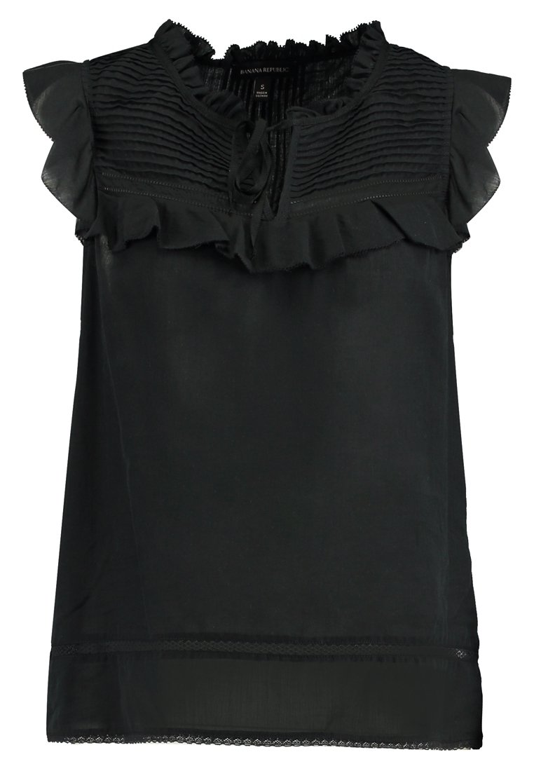 Chemisier Noir Sans Manches Banana Republic - Taille XS, Neuf Avec étiquettes
