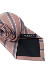 Hackett London REGI STRIPE - Kravata - pink