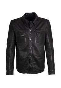 Leren jas - black
