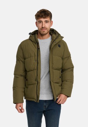 LAURITS - Winterjas - dark olive