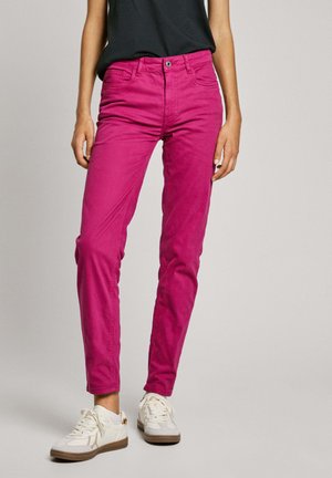 MID RISE THELMA - Kavbojke slim fit - cranberry pink