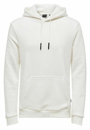 Only & Sons ONSCERES HOODIE - Felpa con cappuccio - cloud dancer