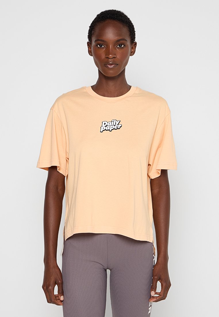 Daily Paper T-shirt print oranje