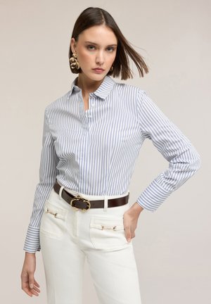 A RIGHE - Camicia - blu