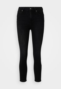 ONLPOWER MID PUSH UP - Jeans Skinny Fit - washed black
