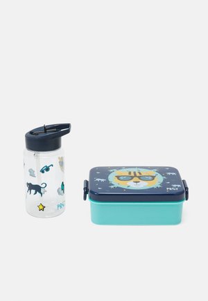 TIGER LUNCH BOX & DRINKING BOTTLE SET UNISEX - Trinkflasche - navy