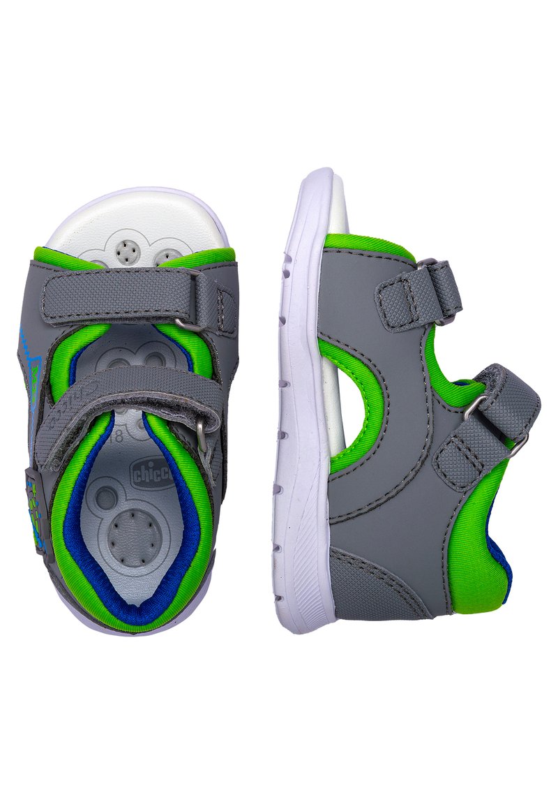 Kinder Riemchensandalen | Chicco GUSTAVO Trekkingsandale grey/grau - SM15941 Kinder Riemchensandalen | Chicco GUSTAVO Trekkingsandale grey/grau - SM15941