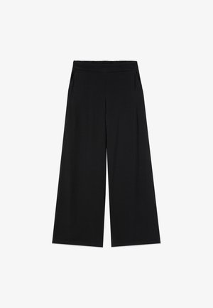Oltre, PANTALONI PALAZZO - Broek - nero