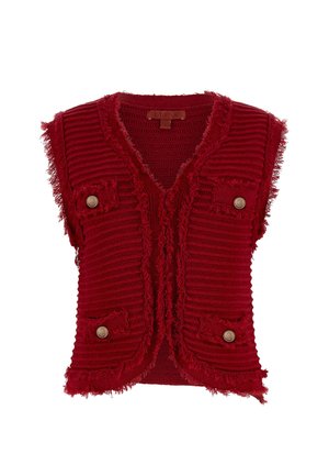 Guess Waistcoat - rot