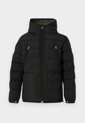 Replay CLASSIC HOODED PUFFER - Winterjas - black
