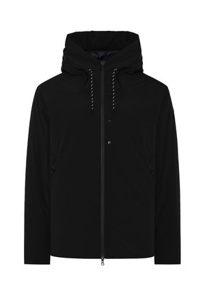 CON CAPP INTEGRATO IMBOTTITO TRENDO - Übergangsjacke - nero