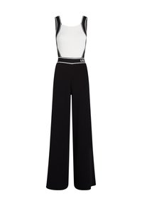 KARL LAGERFELD Jumpsuit white black/white Zalando