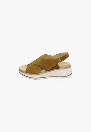 ara, Sandales à plateforme - brown