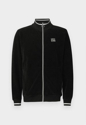 Open Era Sweater met rits - black
