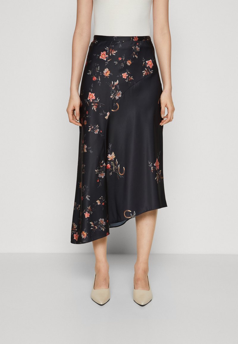 AllSaints LUISA TANANA SKIRT - Trapecinis sijonas - black