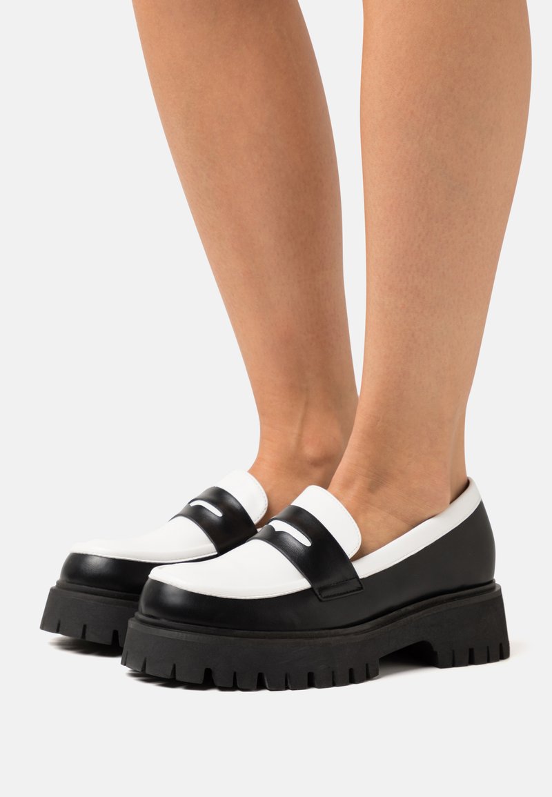 Koi Footwear WILLOW MONOCHROME LOAFERS Slipons black Zalando.ie