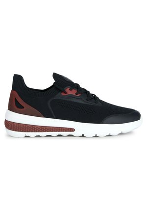 Geox U SPHERICA ACTIF - Sneakers basse - black/red