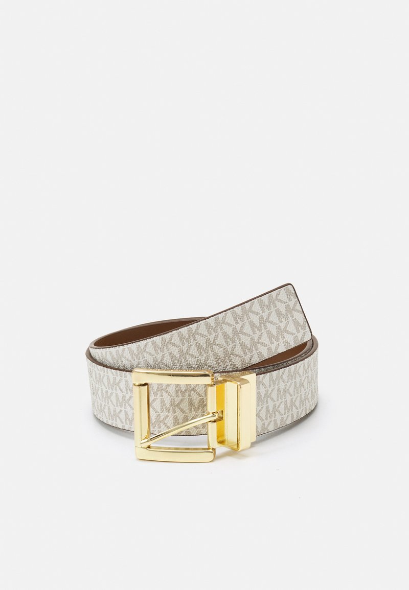 MICHAEL Michael Kors REVERSIBLE BELT Gürtel vanilla/van/offwhite