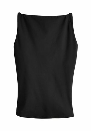 Next, REGULAR FIT - HIDDEN SUPPORT BOAT NECK VEST TOP - Topp - black